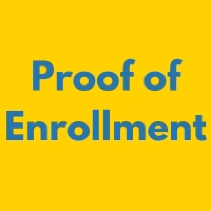 Proof of Enrollment200x200px