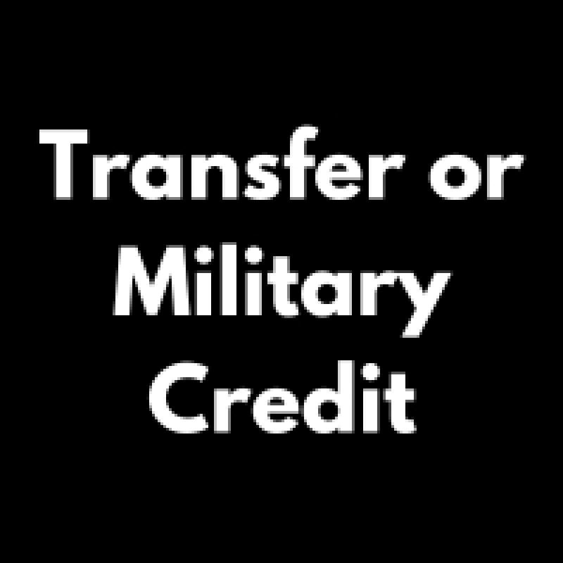 Transfer or Military Credit200x200px